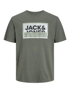 Jack&Jones Kinder Kurzarm Shirt JcoLogan Avage Green