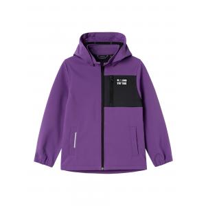 name it Softshell Regenjacke nkmMALFA Plum