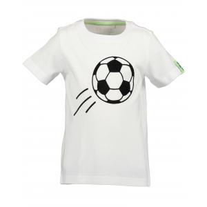 Blue Seven T-Shirt Kurzarm Fussball 2334 in weiß