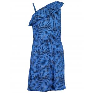 Blue Seven Mädchen Sommerkleid One Shoulder 528120 in blau