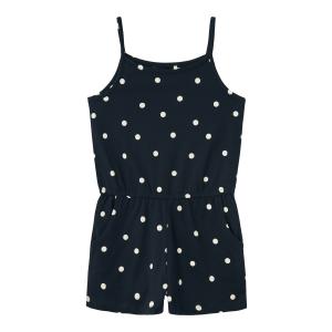 name it kurzer Jumpsuit Overall nkfVIGGA mit Pünktchen Dark Sapphire