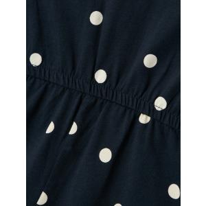 name it kurzer Jumpsuit Overall nkfVIGGA mit Pünktchen Dark Sapphire