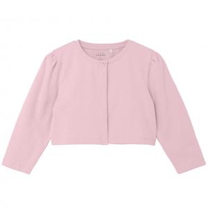 name it leichte Bolero Jacke mit 3/4 Ärmeln nkfVALERIE Parfait Pink