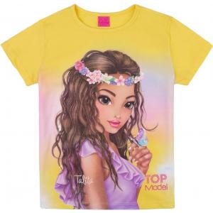 Top Model Mädchen T-Shirt Kurzarm Talita 75012 in gelb