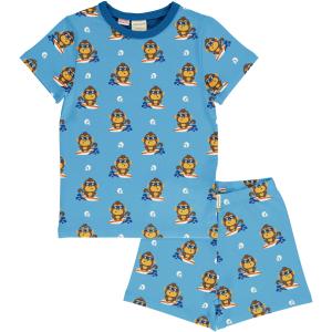 maxomorra kurzer Schlafanzug mit Affen Pyjama MONKEY