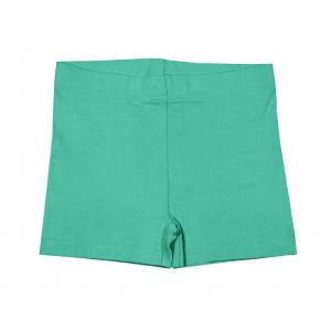 maxomorra Radlerhose einfarbige enges Shorts Micro Solid Green