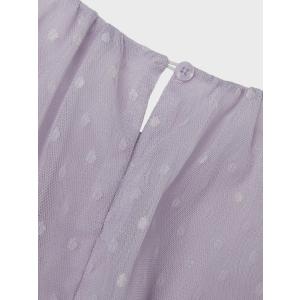 name it festliches Tüllkleid mit Pünktchen nkfVABOSS Orchid Petal