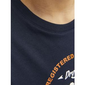 Jack&Jones Jungen Langarmshirt jjeLOGO Navy Blazer Gr. 128