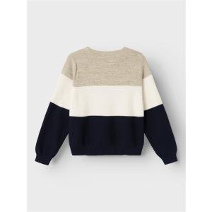 name it Baumwoll Strickpullover nkmVOHAN weathered braun