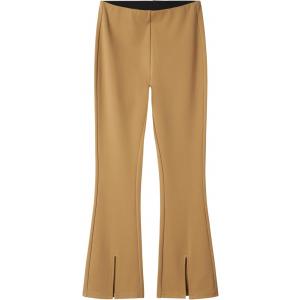 name it Mädchen Stoffhose Bootcut nkfNISILA Kelp/Braun