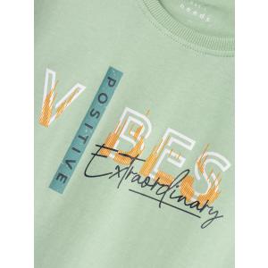 name it Jungen Kurzarmshirt Shirt nkmVICTOR Silit Green