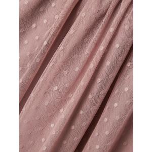 name it festliches Tüllkleid mit Pünktchen nkfVABOS Deaville Mauve