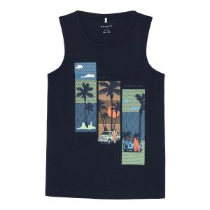 name it Jungen TankTop Shirt nkmPFUMMA dark sapphire