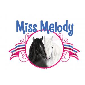 Miss Melody Schlafanzug mit Pferde Motiv Pyjama 76065 in rosa