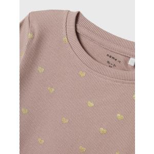 name it festliches Tüllkleid mit Herzchen nmfNADJA Deauville Mauve