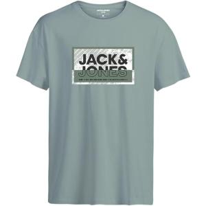 Jack&Jones Jungen Kurzarm Shirt JcoLogan Aqua Gray