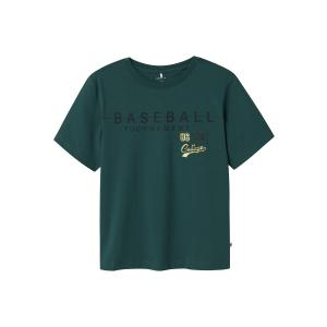 name it Jungen Kurzarmshirt Shirt nkmDENNIM Forest grün