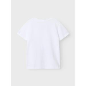 name it Jungen Kurzarmshirt Shirt nkmDOY in weiß Tiger