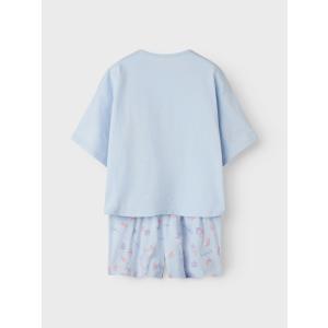 name it Schlafanzug Macaron Short Pyjama in blau